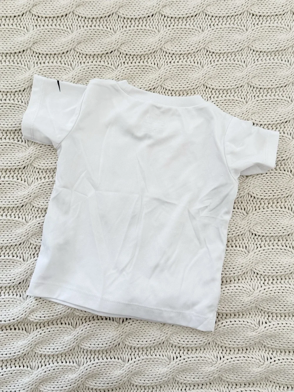 Nike White Tee with Red 
